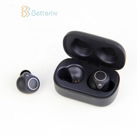 QCC3020 magnetic charging base earbud tws true stereo wireless sports earphone with mic